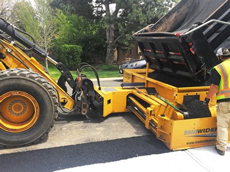 pack pavers with skid steer|road widener.